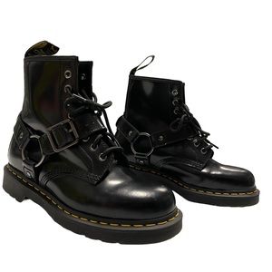 Dr. Martens 1460 Harness Leather Lace Up Boots